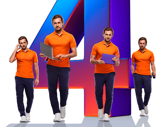 Великолепная четверка Ростелеком в&nbsp;территория Чащёвка